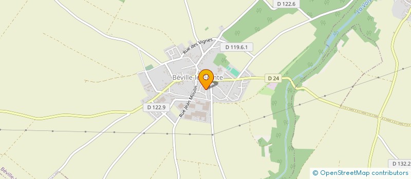 localisation de l'entreprise MADAME AURORE VALENTIN à BEVILLE-LE-COMTE