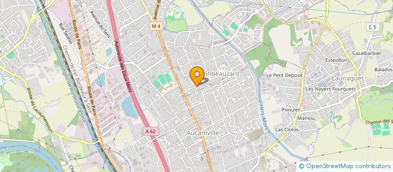 localisation de l'entreprise MADAME AURORE VANDENBUSSCHE  BRUGUIERES