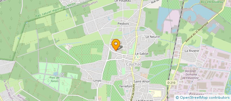 localisation de l'entreprise MADAME AURORE VARLET  PAREMPUYRE