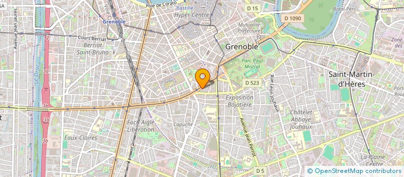localisation de l'entreprise MADAME AURORE VERNAY  GRENOBLE