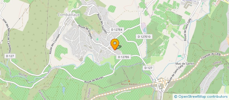 localisation de l'entreprise MADAME AURORE VEYRAT  COMBAILLAUX