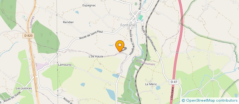 localisation de l'entreprise MADAME AURORE VIDAL  BELFORT-DU-QUERCY