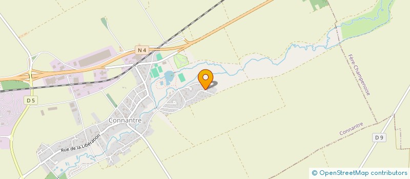 localisation de l'entreprise MADAME AURORE VIGIER  CONNANTRE