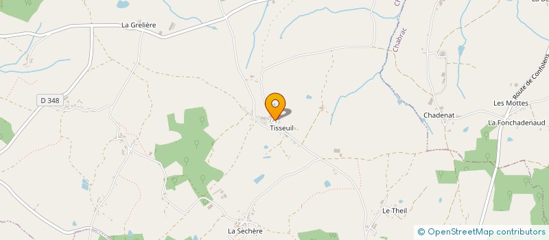 localisation de l'entreprise MADAME AURORE VILLAUTREIX  CHABRAC
