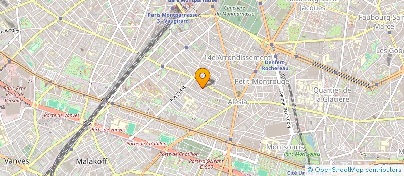 localisation de l'entreprise MADAME AURORE VINCENT  PARIS