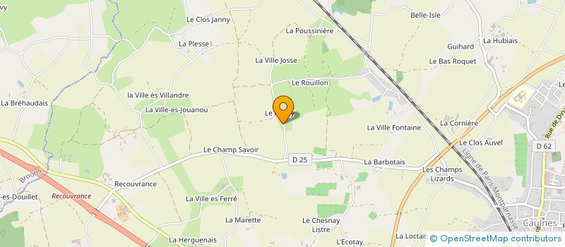 localisation de l'entreprise MADAME AURORE VISSET  CAULNES