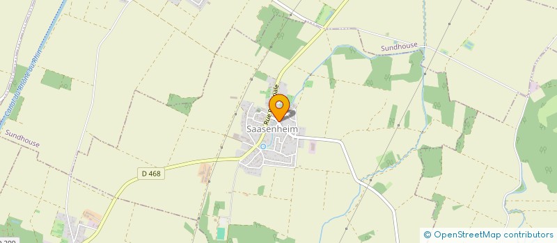 localisation de l'entreprise MADAME AURORE WILD  DIEBOLSHEIM