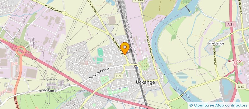 localisation de l'entreprise MADAME AURORE WOJSZYCKI  UCKANGE