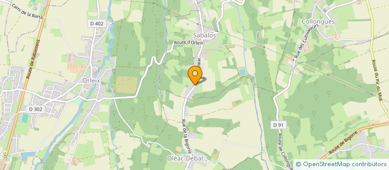 localisation de l'entreprise MADAME AURORE ZANELLA  SABALOS