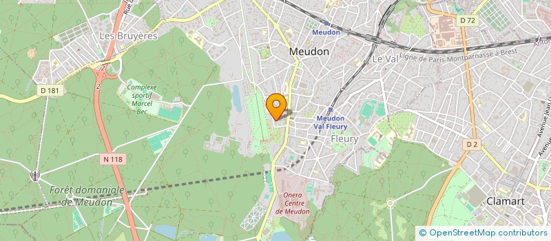 localisation de l'entreprise MADAME AURORE ZBONA à MEUDON