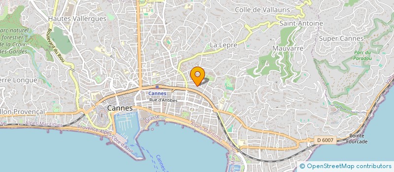 localisation de l'entreprise MADAME AURORE ZICLER  CANNES