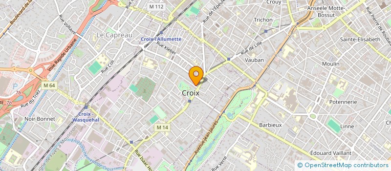 localisation de l'entreprise MADAME AURORE ZIMMER  CROIX