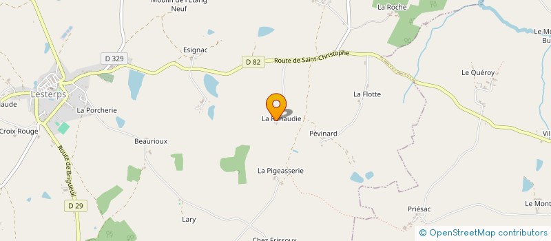 localisation de l'entreprise MADAME AURORE ZORZOLI à LESTERPS
