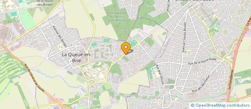 localisation de l'entreprise MADAME AUTOMNE PAVIA à LA QUEUE-EN-BRIE