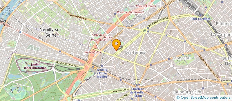 localisation de l'entreprise MADAME AUX DE MONTALEMBERT  PARIS