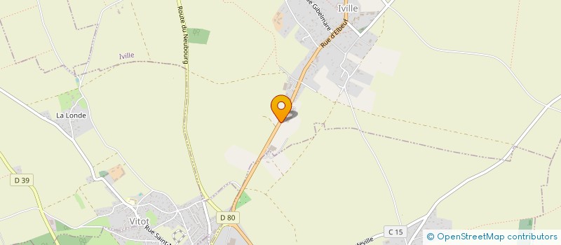 localisation de l'entreprise MADAME AUXANE CHIVOT  QUITTEBEUF