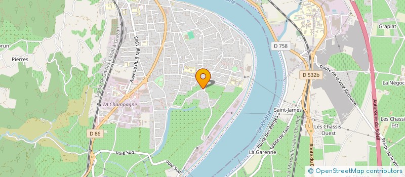 localisation de l'entreprise MADAME AUXANE DURST à GRENOBLE