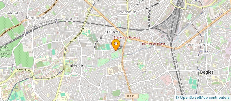 localisation de l'entreprise MADAME AVA FAUGERE  TALENCE