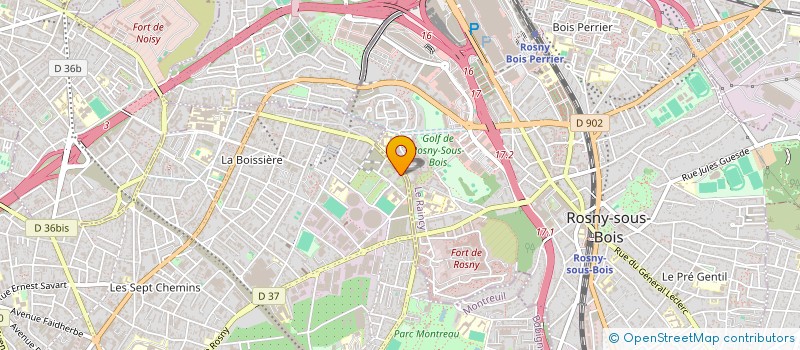 localisation de l'entreprise MADAME AVA LEVY à MONTREUIL