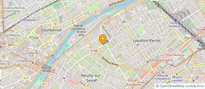 localisation de l'entreprise MADAME AVA SEGUELA à NEUILLY-SUR-SEINE