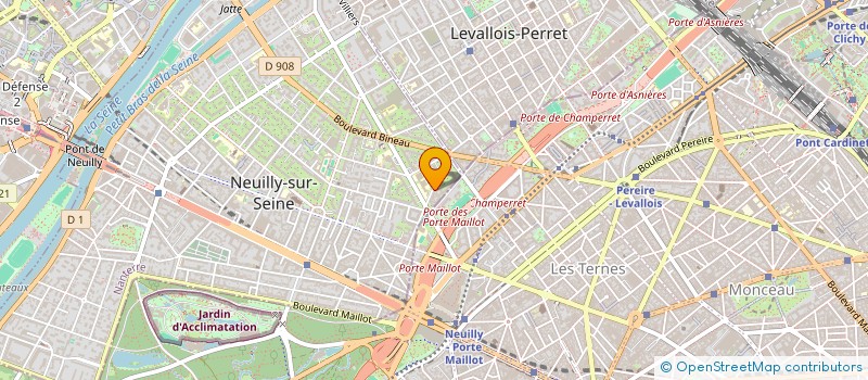 localisation de l'entreprise MADAME AVIVA BOUCHOU à NEUILLY-SUR-SEINE