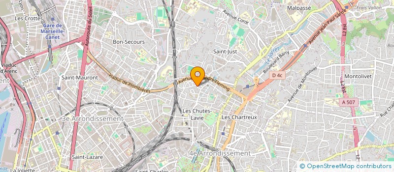 localisation de l'entreprise MADAME AVIVA MAMAN à MARSEILLE 4EME