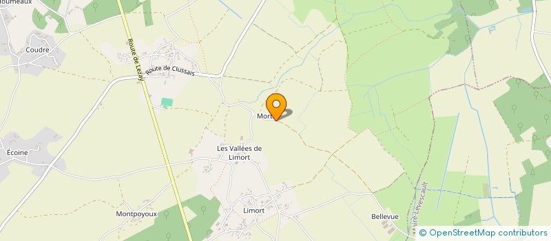 localisation de l'entreprise MADAME AVRIL KNUDSEN  CLUSSAIS-LA-POMMERAIE