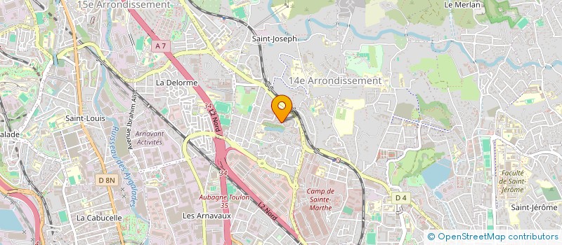 localisation de l'entreprise MADAME AWA DIAME à MARSEILLE