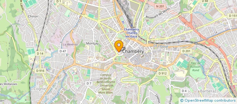 localisation de l'entreprise MADAME AWA KONE  CHAMBERY