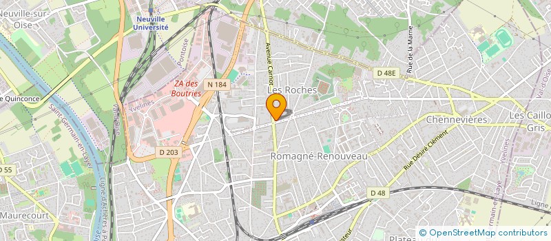 localisation de l'entreprise MADAME AWA KONE  CONFLANS-SAINTE-HONORINE