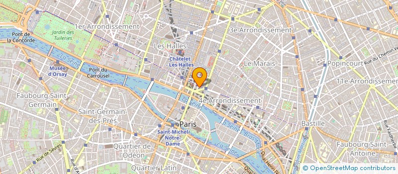 localisation de l'entreprise MADAME AWA LOUM à PARIS