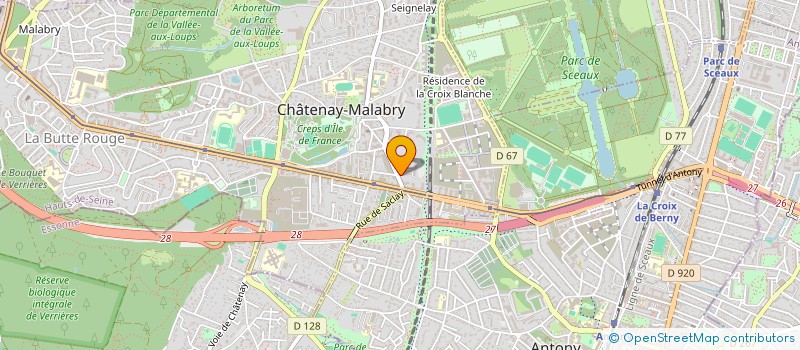 localisation de l'entreprise MADAME AWA MARTHE DIACK à CHATENAY-MALABRY
