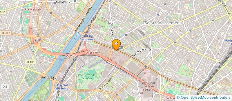 localisation de l'entreprise MADAME AWA MBODJI  PARIS