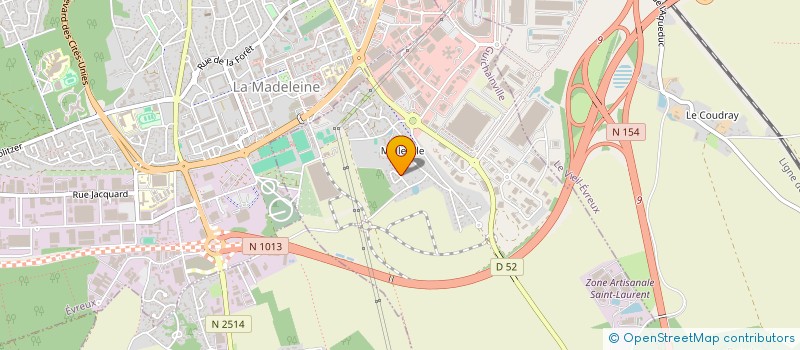 localisation de l'entreprise MADAME AWA MENDY  GUICHAINVILLE