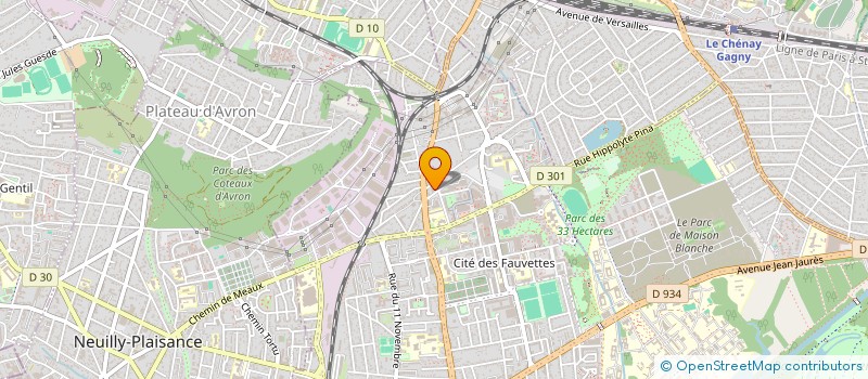 localisation de l'entreprise MADAME AWA NDIAYE à NEUILLY-SUR-MARNE