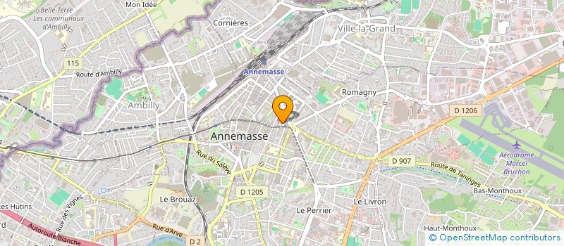 localisation de l'entreprise MADAME AWA NDIAYE à ANNEMASSE