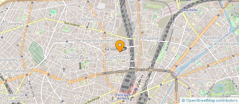 localisation de l'entreprise MADAME AWA SIDIBE  PARIS