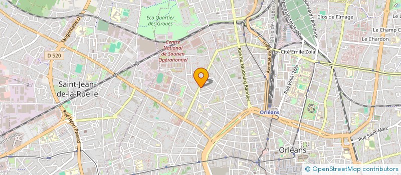 localisation de l'entreprise MADAME AWA SIDIBE à ORLEANS