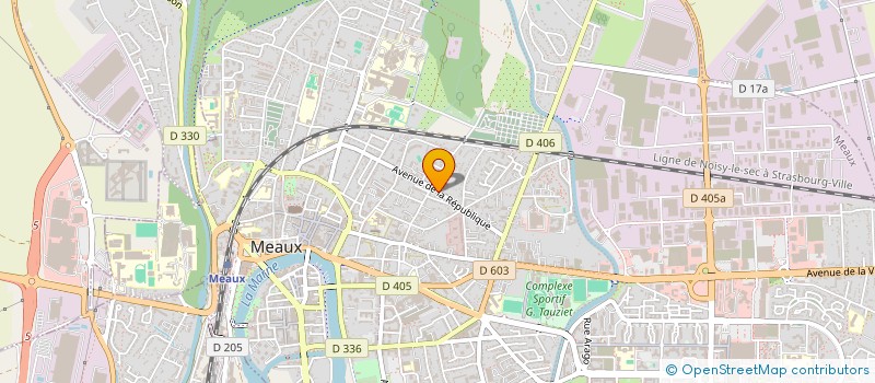 localisation de l'entreprise MADAME AWA SIGUE à MEAUX