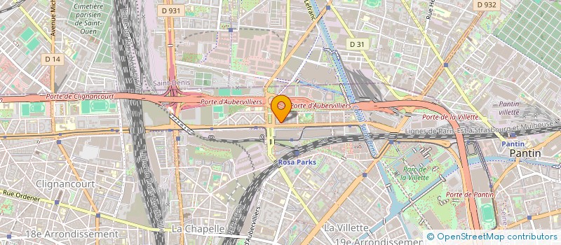 localisation de l'entreprise MADAME AWA SOUMARE  PARIS