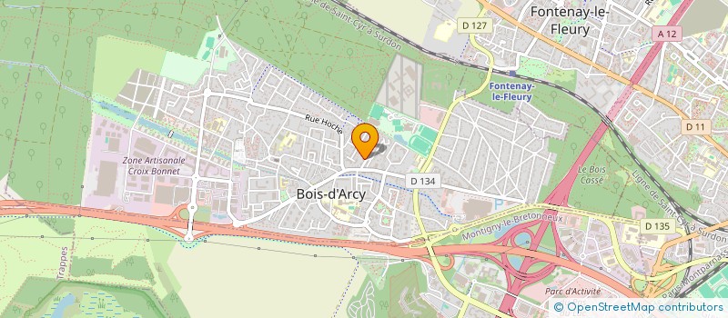 localisation de l'entreprise MADAME AWA THIAO  BOIS-D'ARCY