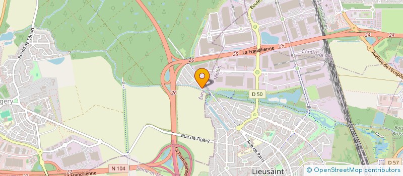 localisation de l'entreprise MADAME AWA TOURE  TIGERY