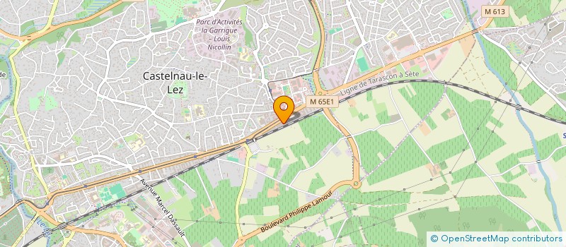 localisation de l'entreprise MADAME AWA TRAORE à MONTPELLIER