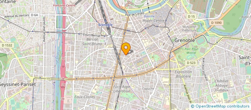 localisation de l'entreprise MADAME AWAH SYLLA  GRENOBLE