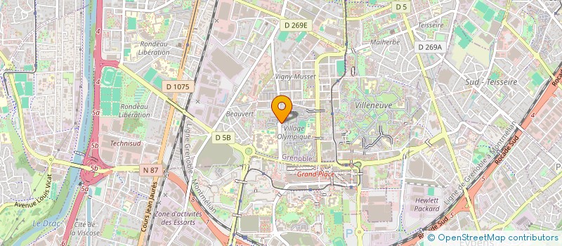 localisation de l'entreprise MADAME AWARE ANGAH NEVES à GRENOBLE