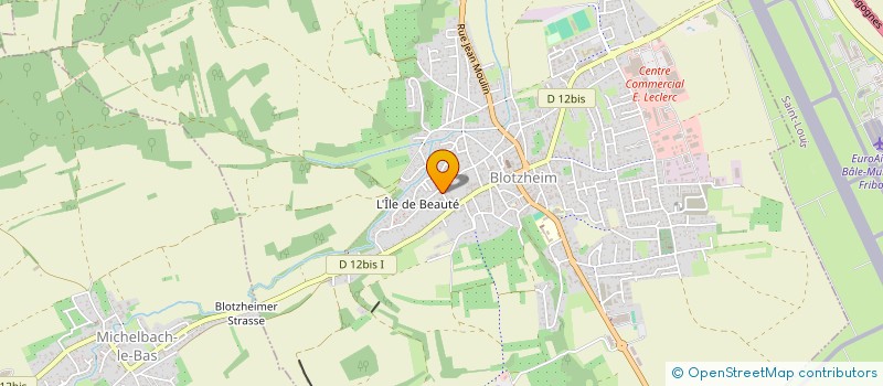 localisation de l'entreprise MADAME AWATIF ABOUELFATH  BLOTZHEIM