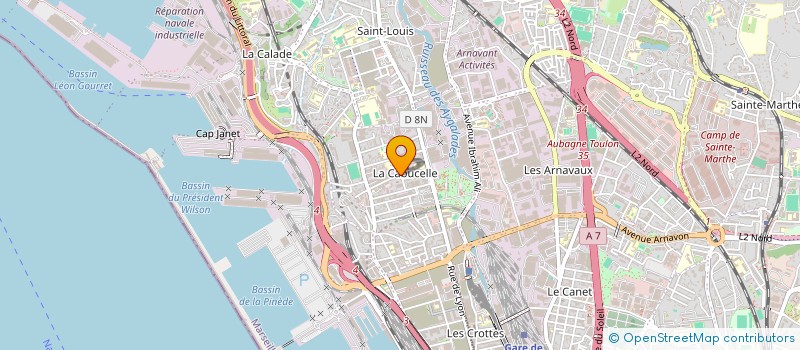 localisation de l'entreprise MADAME AWATIF HADDAOUI à MARSEILLE