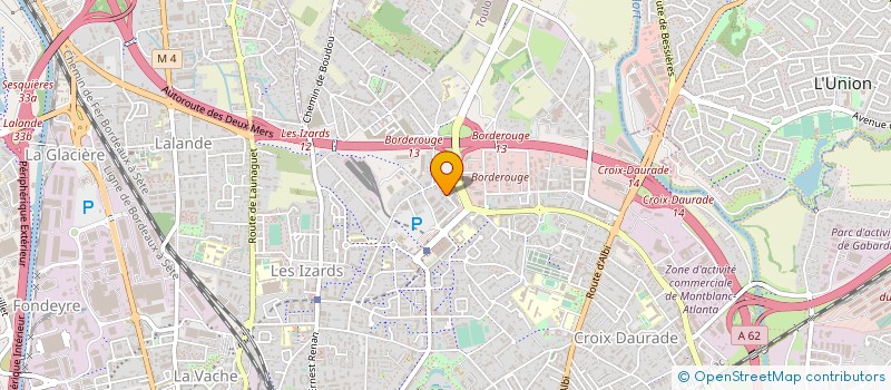 localisation de l'entreprise MADAME AWATIF HRITANE à TOULOUSE
