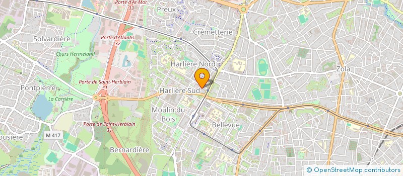 localisation de l'entreprise MADAME AWATIF LARGO à SAINT-HERBLAIN