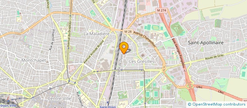 localisation de l'entreprise MADAME AWATIF SALAMI à DIJON
